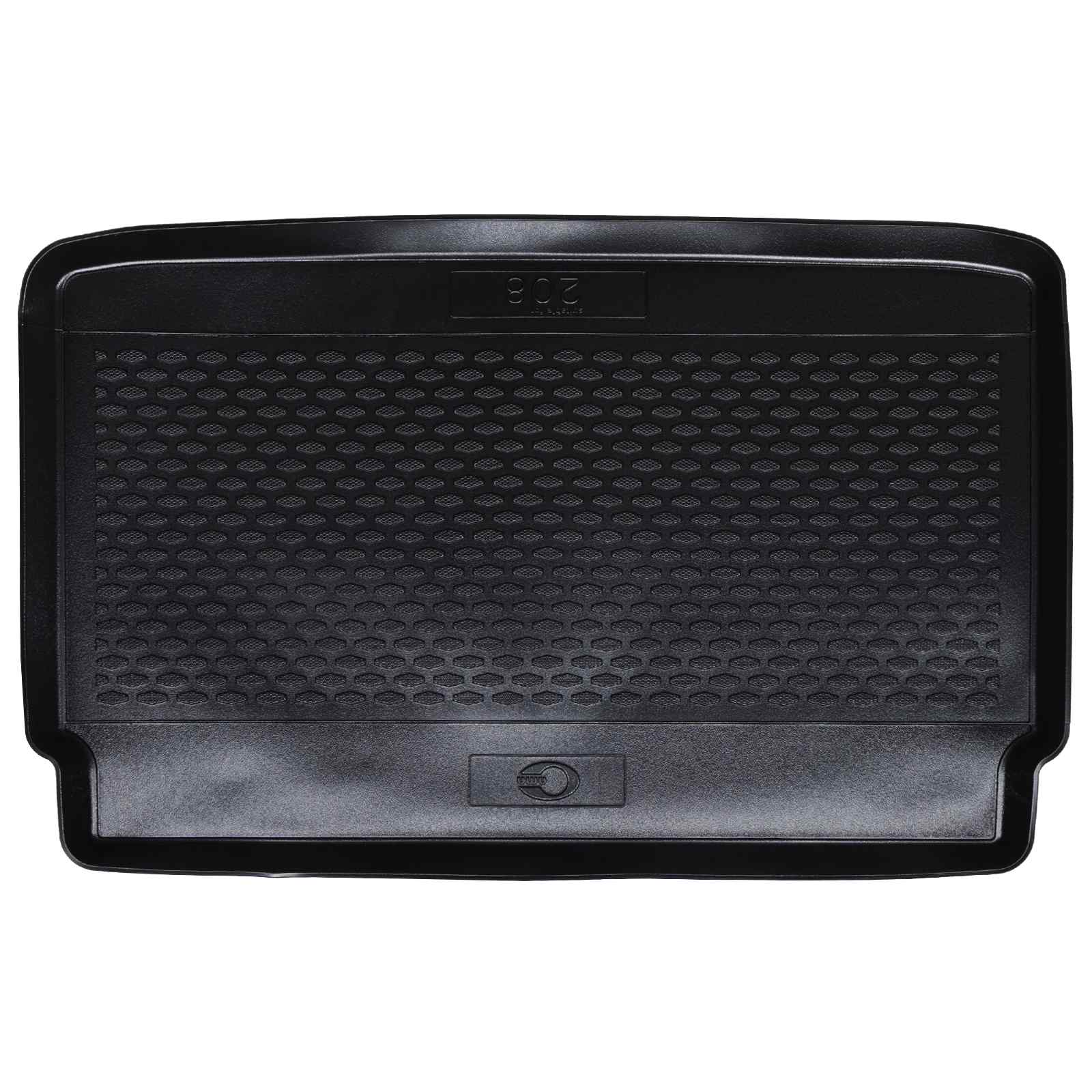 Kofferraummatte Schwarz Geeignet für PEUGEOT 208 2018- Gummi