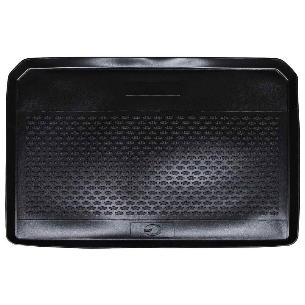 Kofferraummatte Schwarz Geeignet für Citroen C3 2017-2024 Gummi