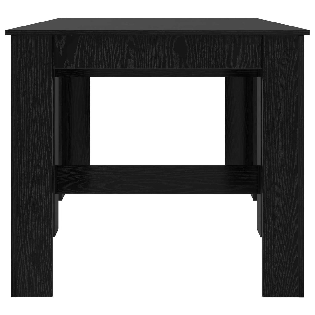 Esstisch 180 x 85 x 75 cm Holzwerkstoff Schwarze Eiche