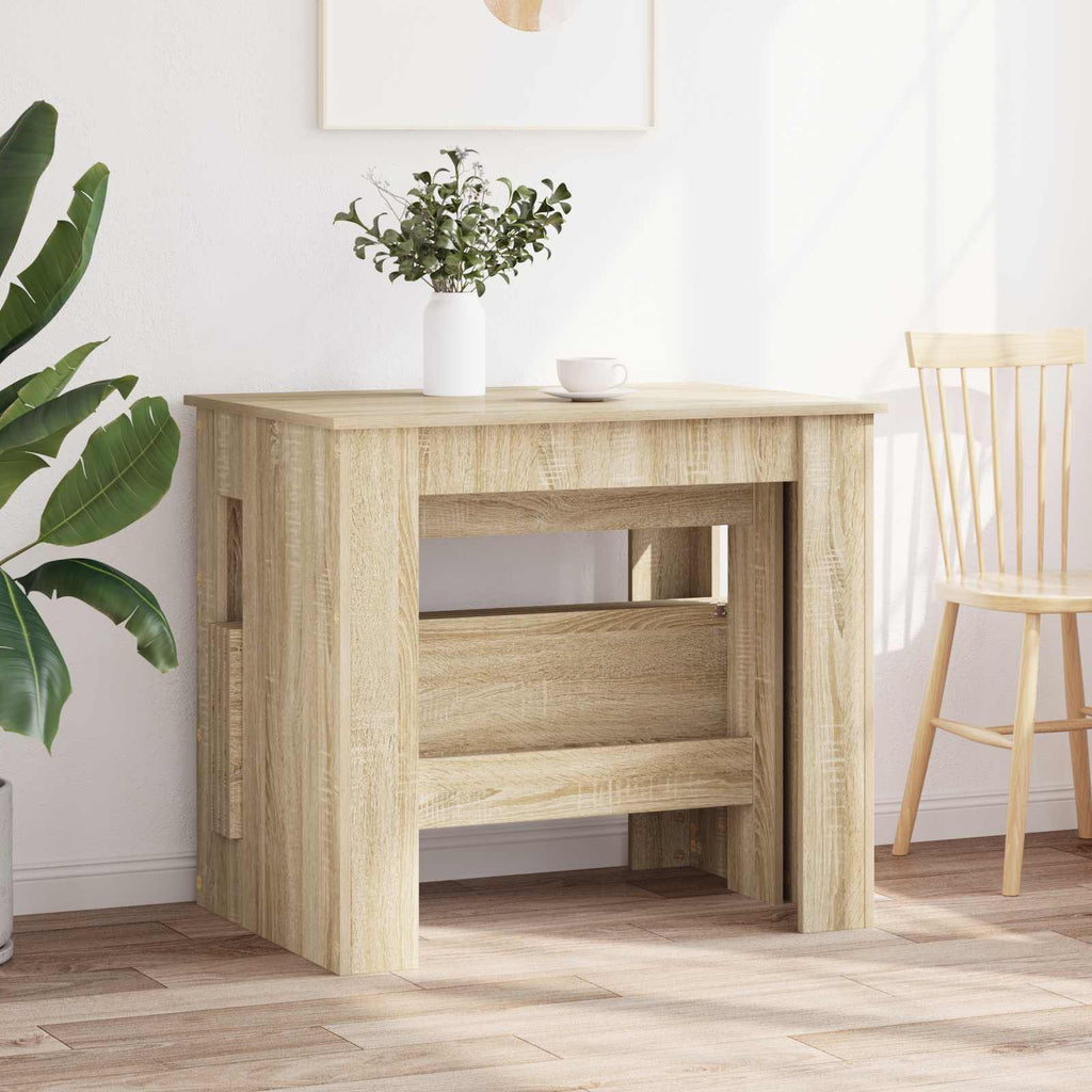 Esstisch 180 x 85 x 75 cm Holzwerkstoff Sonoma-Eiche