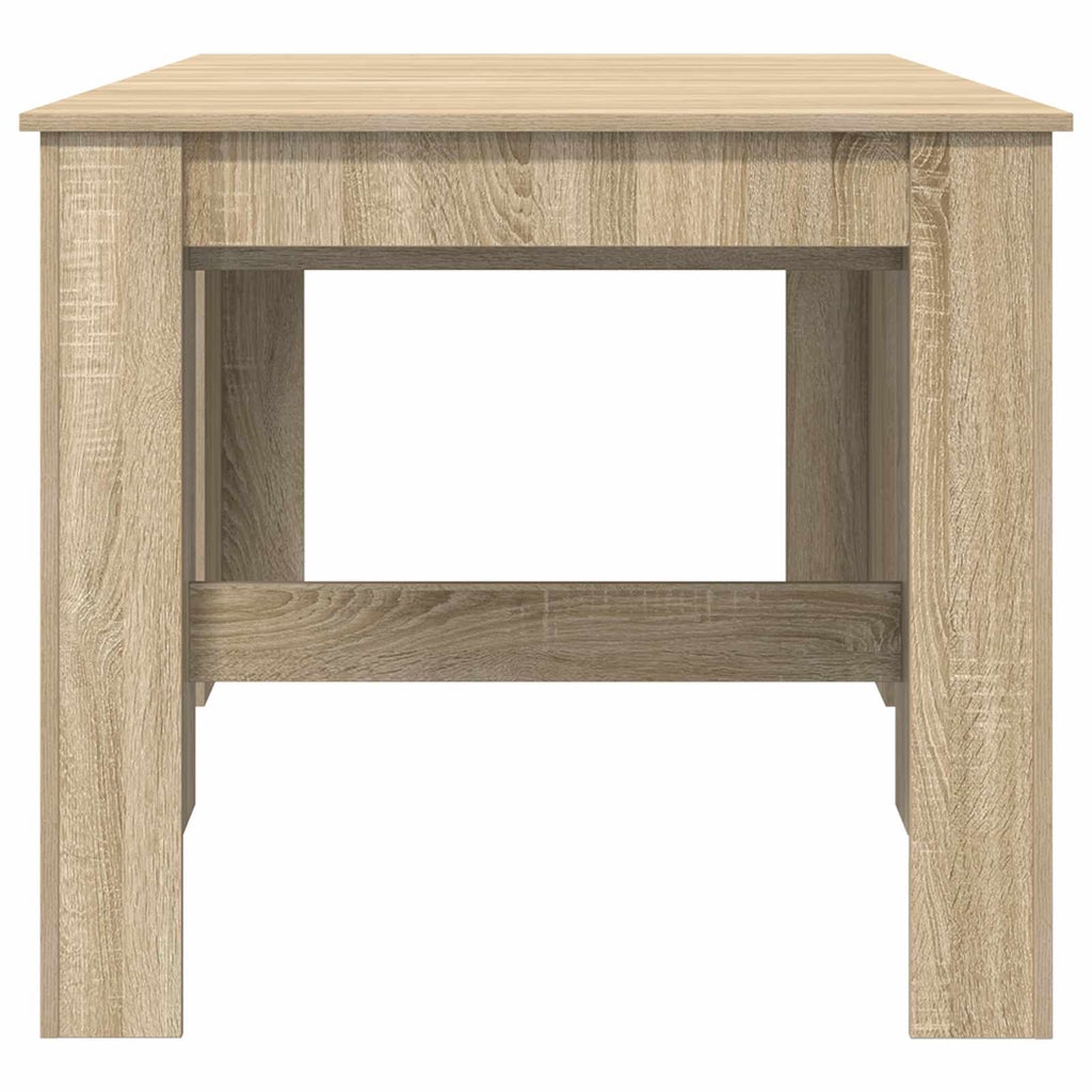 Esstisch 180 x 85 x 75 cm Holzwerkstoff Sonoma-Eiche