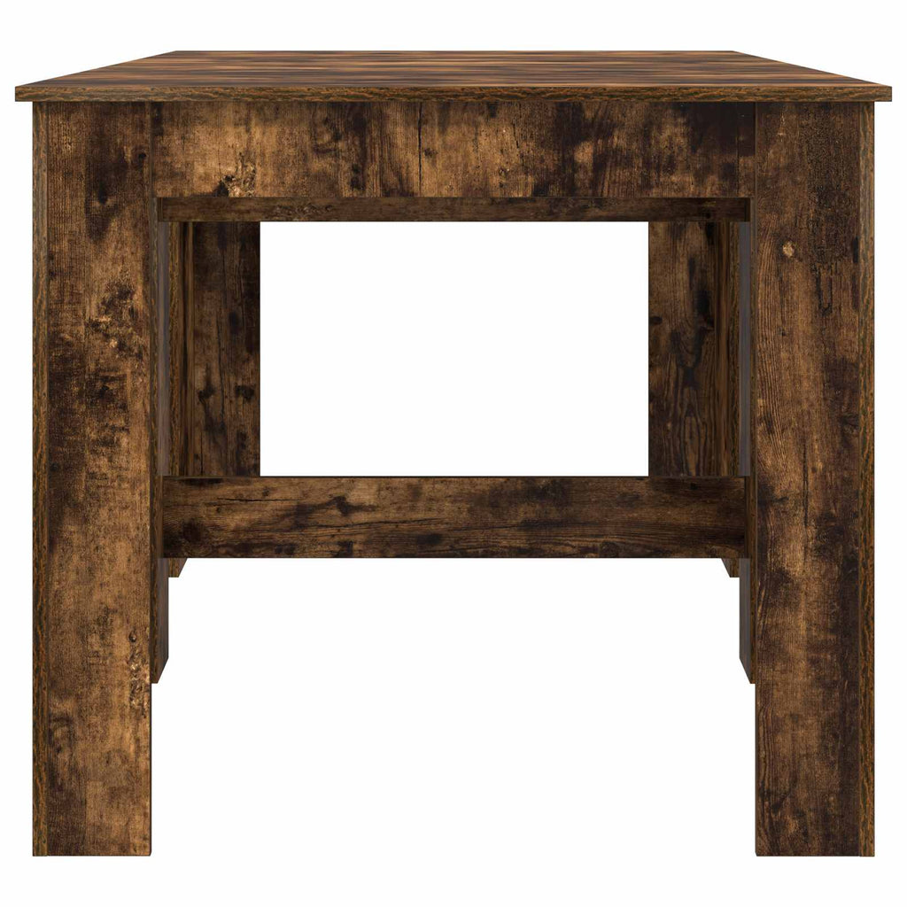 Esstisch 180 x 85 x 75 cm Holzwerkstoff Geräucherte Eiche