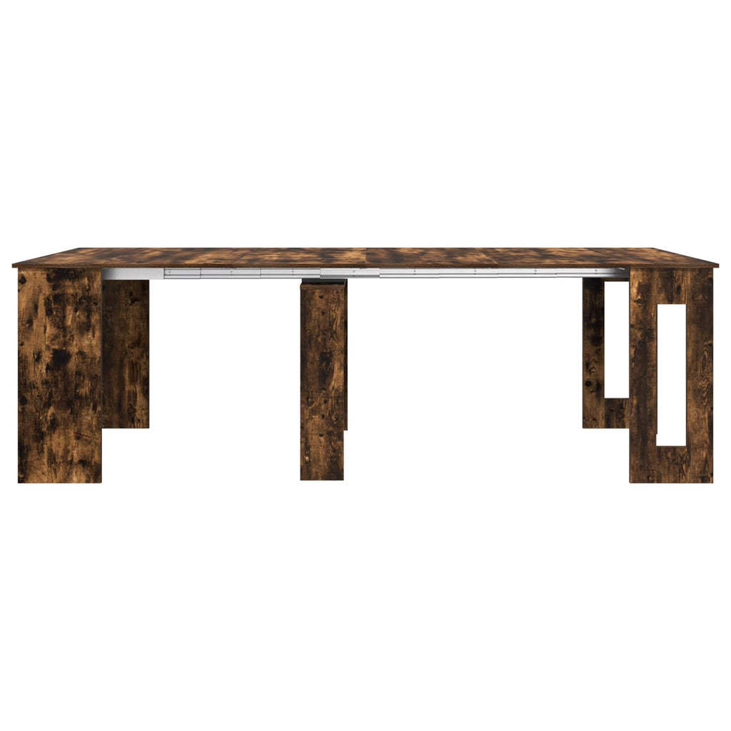 Esstisch 240 x 85 x 75 cm Holzwerkstoff Geräucherte Eiche
