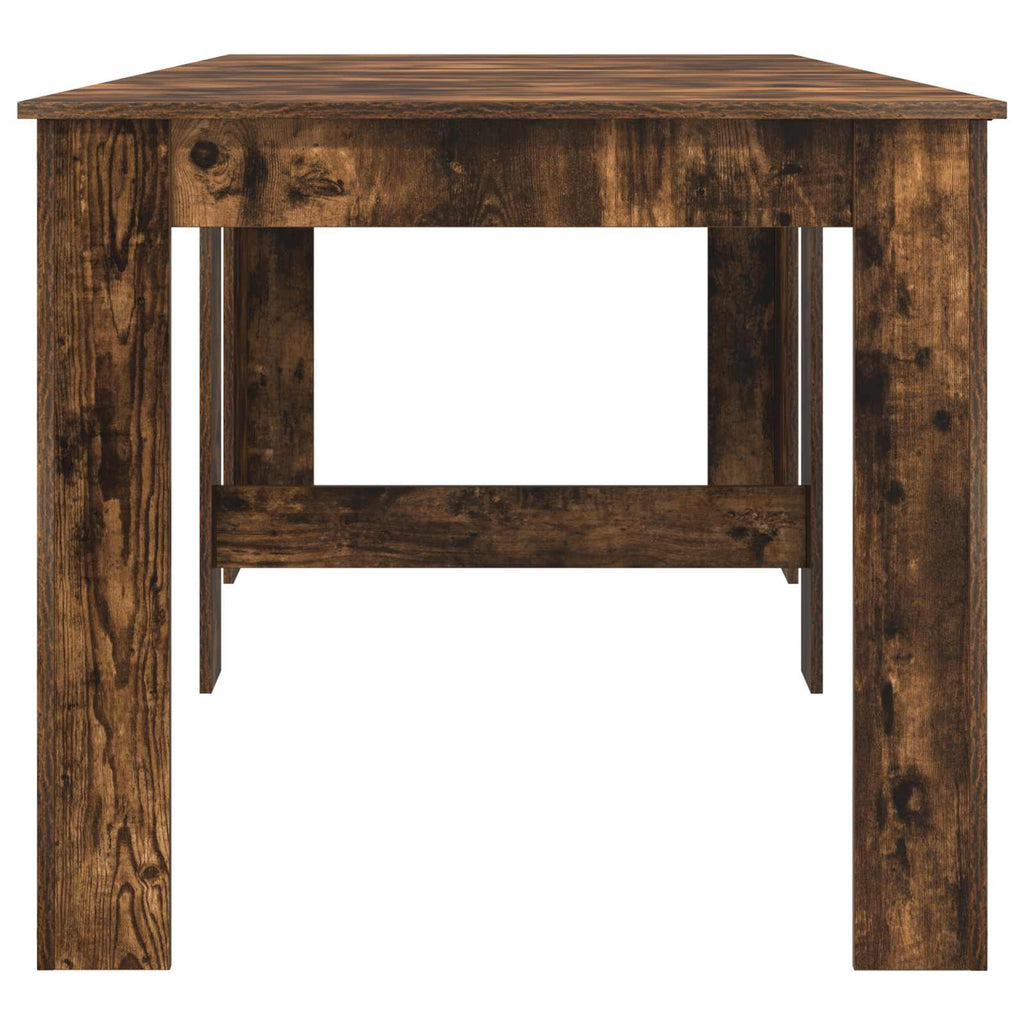 Esstisch 240 x 85 x 75 cm Holzwerkstoff Geräucherte Eiche