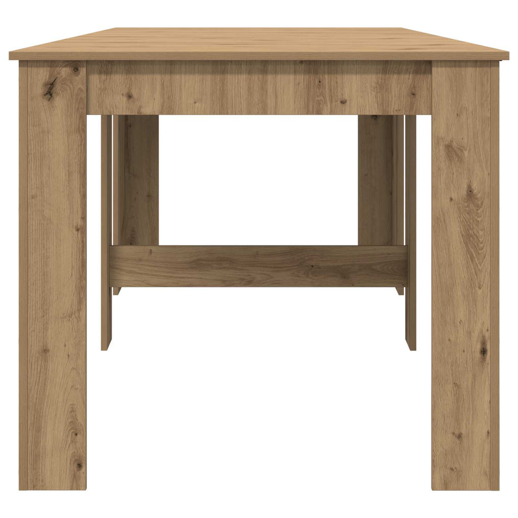 Esstisch 240 x 85 x 75 cm Holzwerkstoff Artisan-Eiche