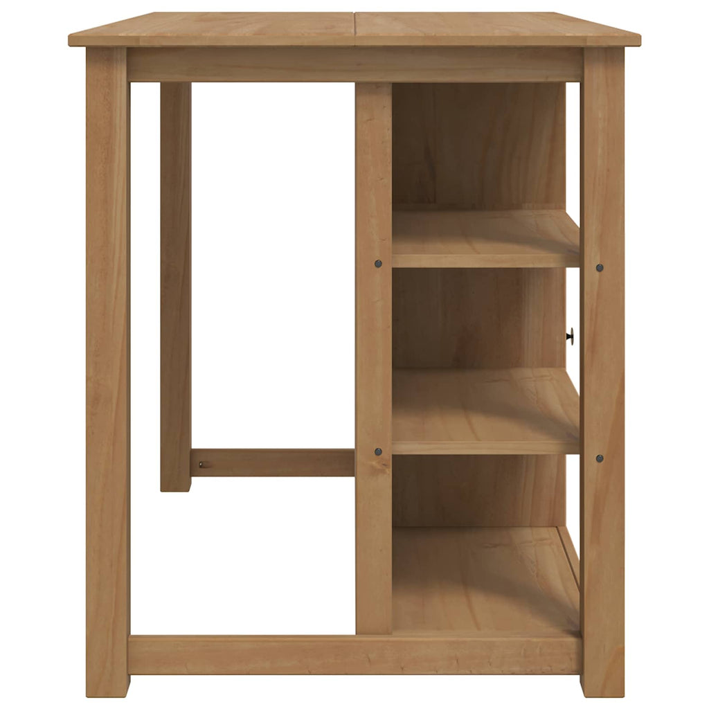 Küchentrolley mit Tür PANAMA 2 pcs Honigwachs 112 x 77 x 90 cm