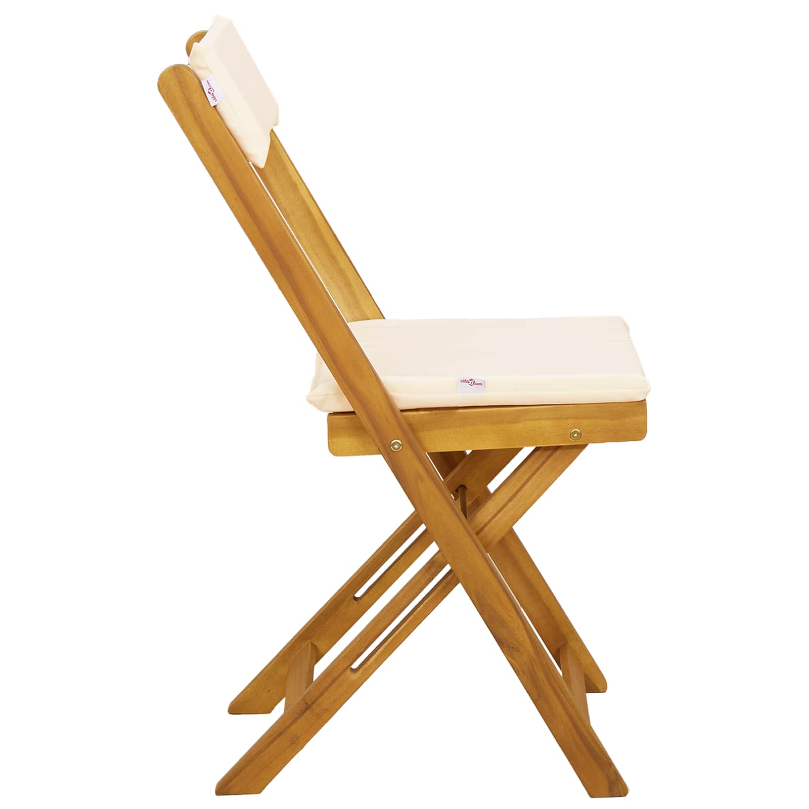 Außen Bistro-Stühle 6 pcs Cremeweiß 40 x 53 x 80 cm