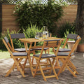 Außen Bistro-Stühle 6 pcs Dunkelgrau 40 x 53 x 80 cm