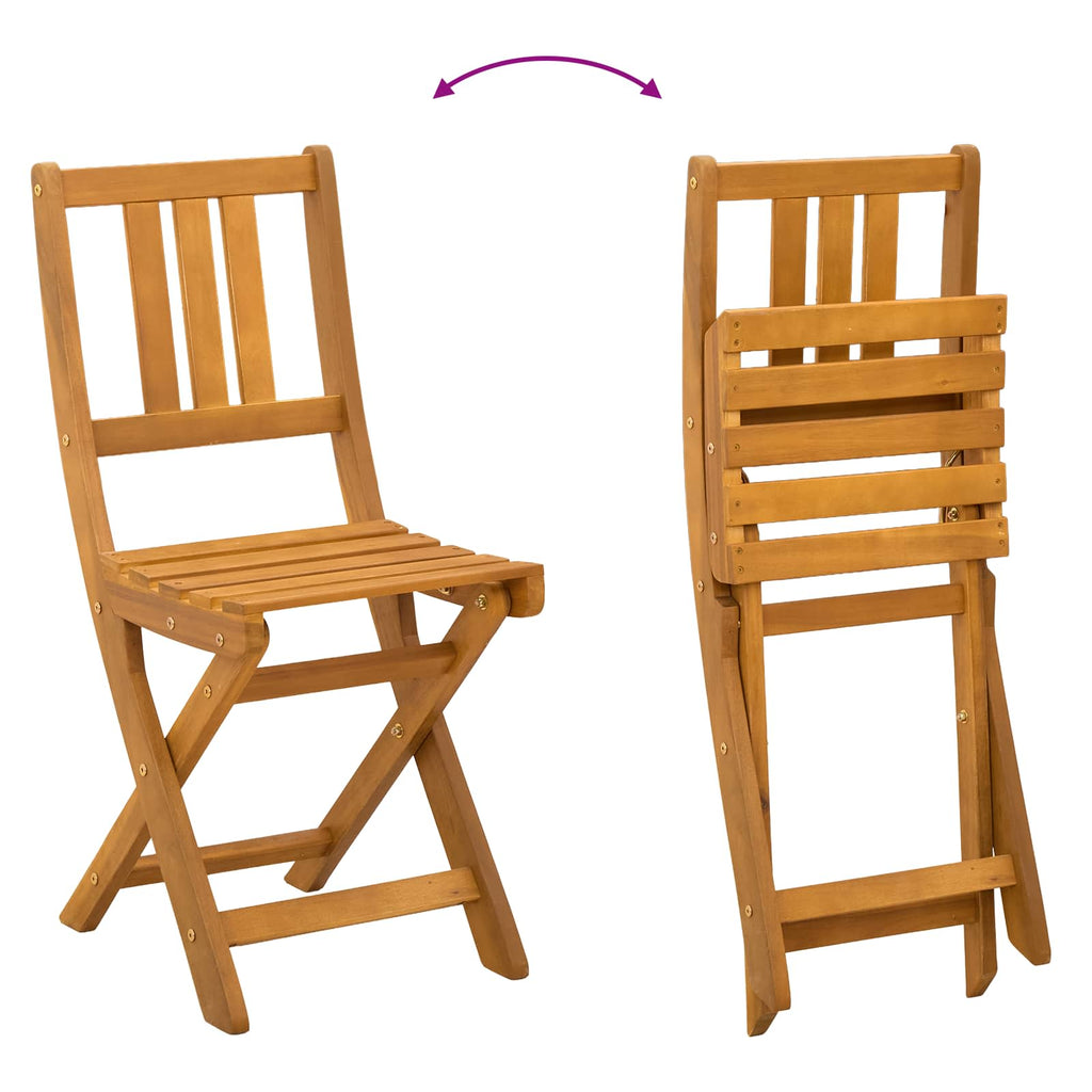 Außen Bistro-Stühle mit Kissen 8 pcs Dunkelgrau 38 x 46 x 85 cm