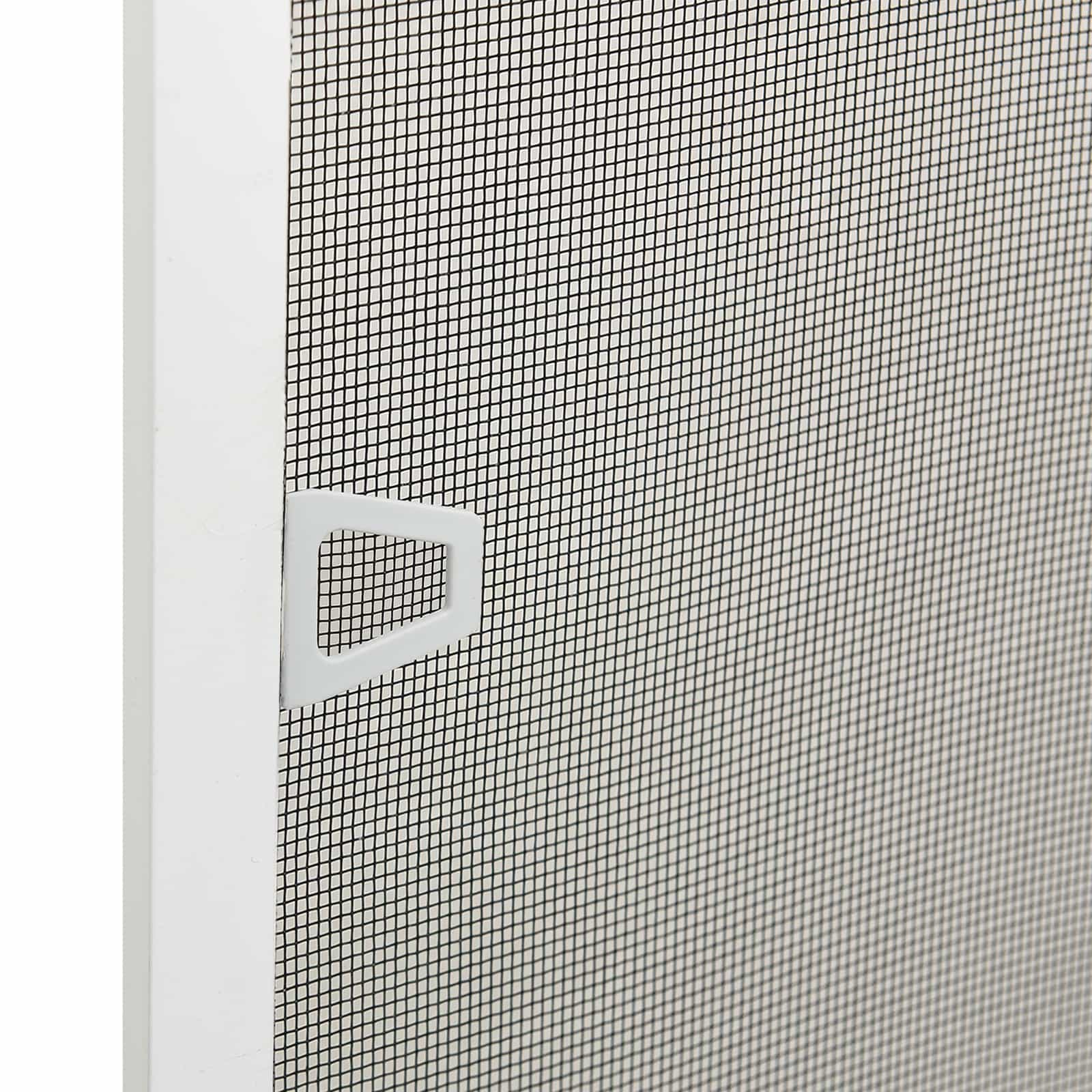 Insektenschutz für Fenster Weiß 110 x 130 cm