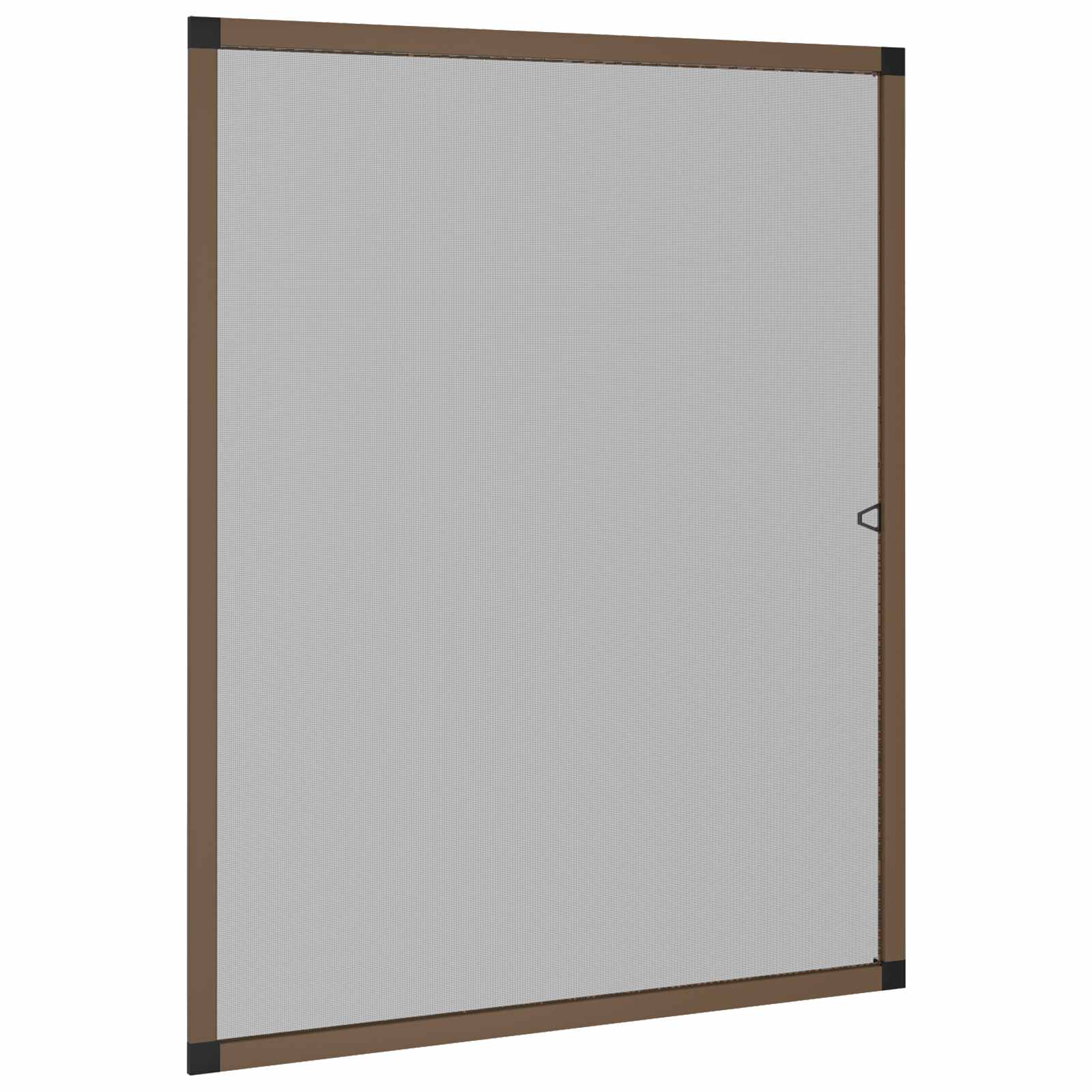 Insektenschutz für Fenster Braun 120 x 140 cm