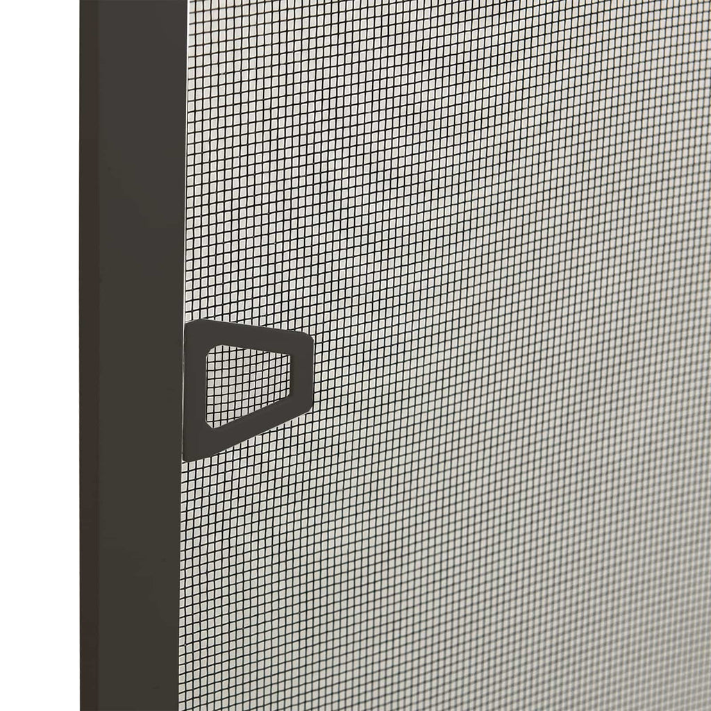 Insektenschutz für Fenster Anthrazit 120 x 140 cm