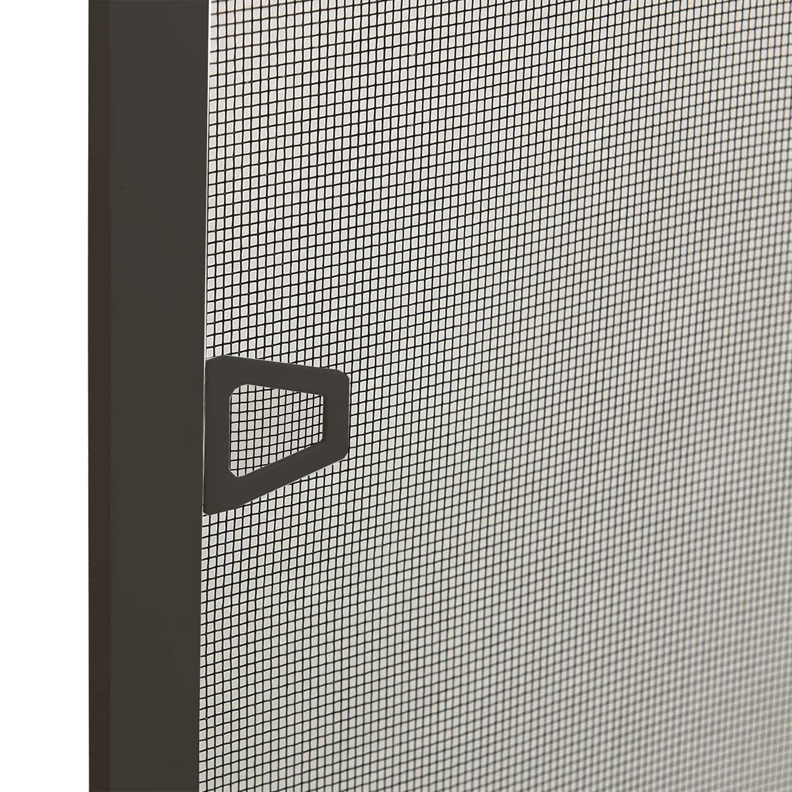 Insektenschutz für Fenster Anthrazit 130 x 150 cm