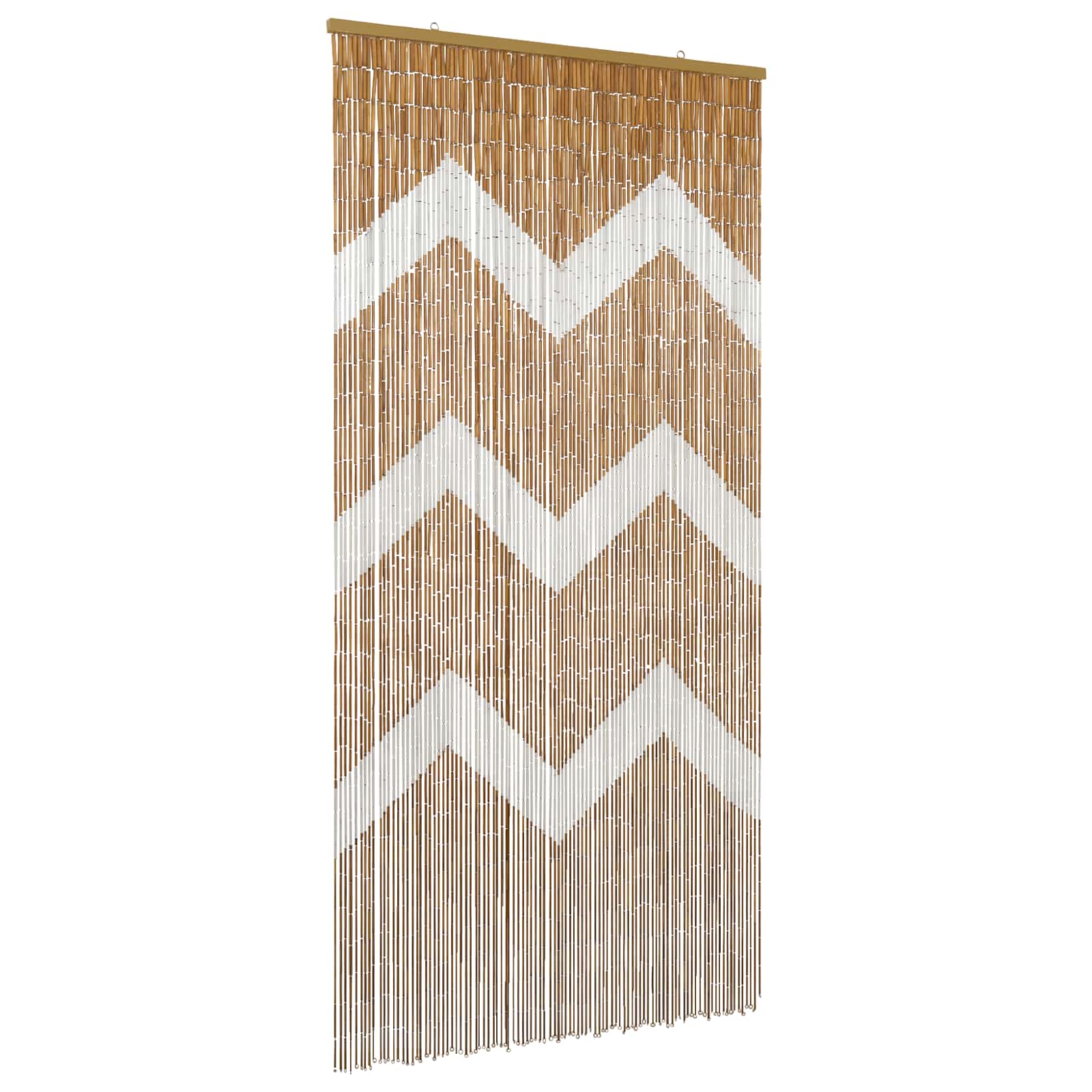 Insektentürvorhang Mehrfarbig 200 x 100 cm Bambus