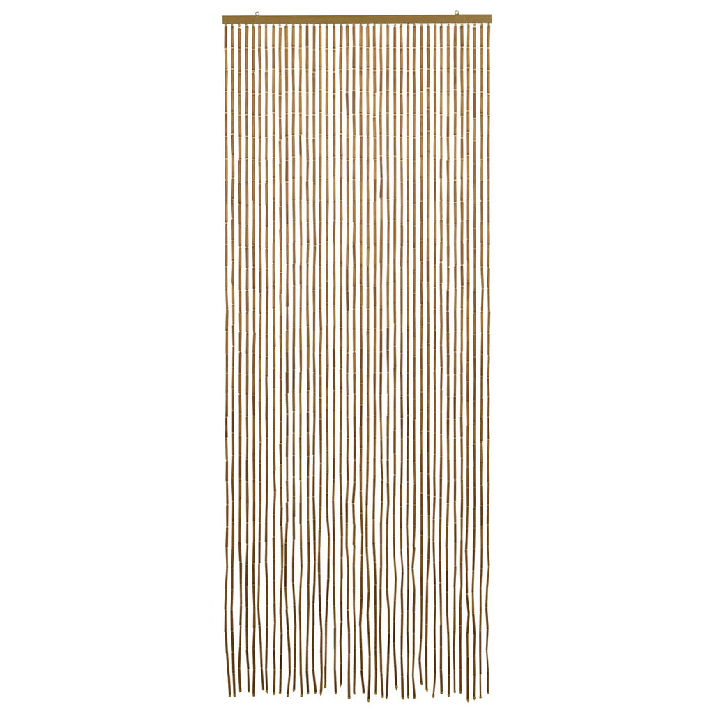 Insektentürvorhang Mehrfarbig 90 x 200 cm Bambus