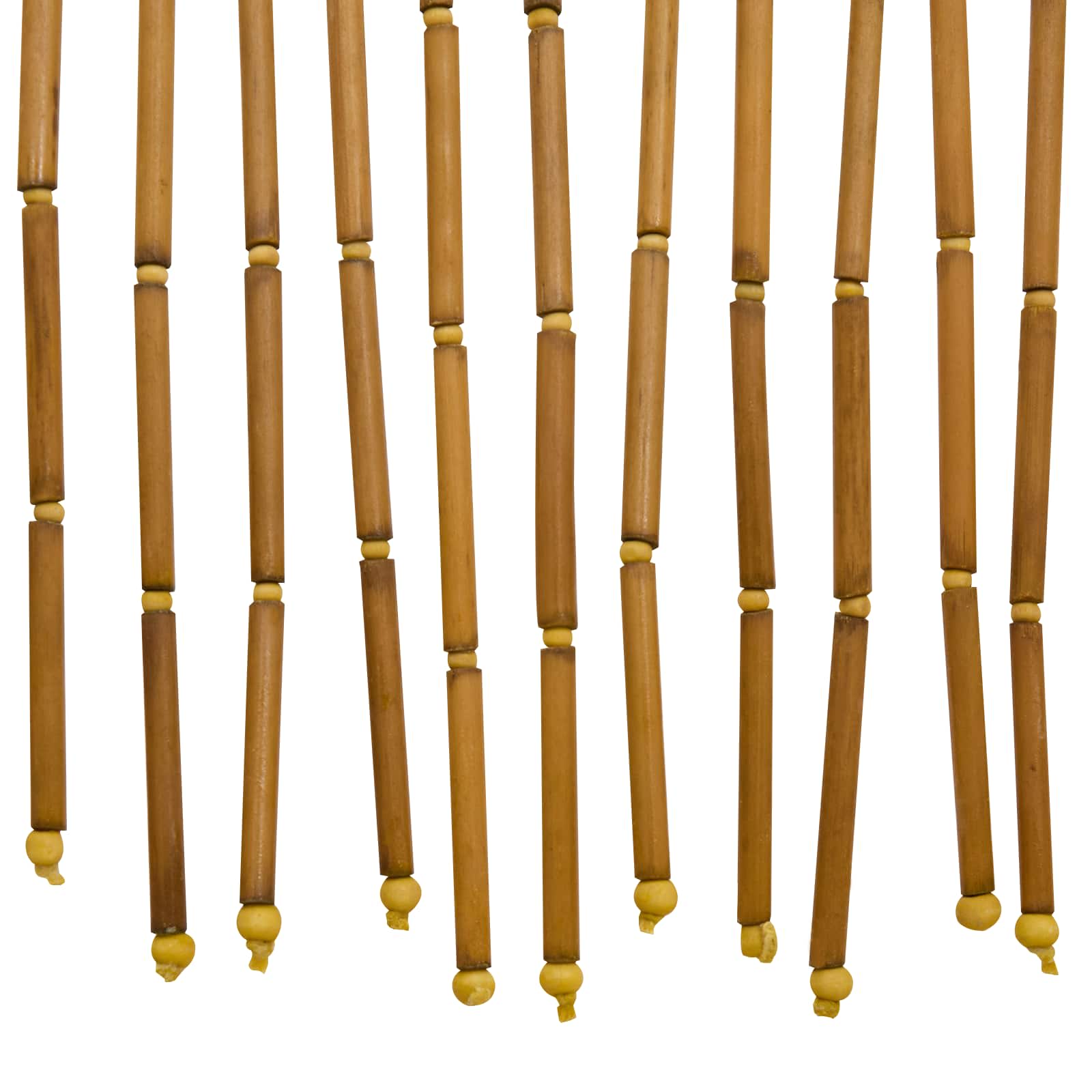 Insektentürvorhang Mehrfarbig 100 x 200 cm Bambus