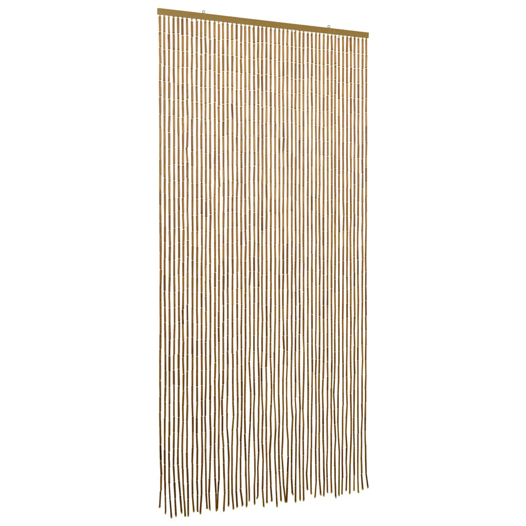 Insektentürvorhang Mehrfarbig 100 x 200 cm Bambus