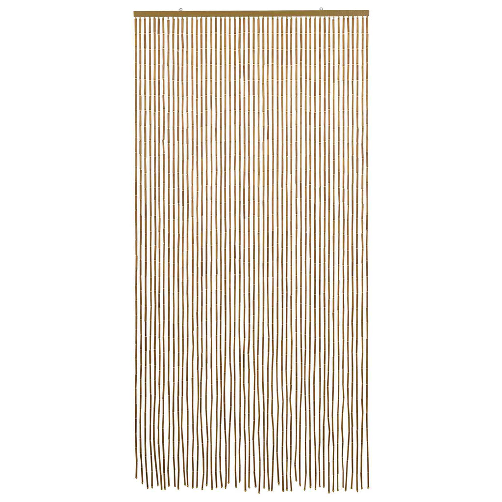 Insektentürvorhang Mehrfarbig 100 x 200 cm Bambus