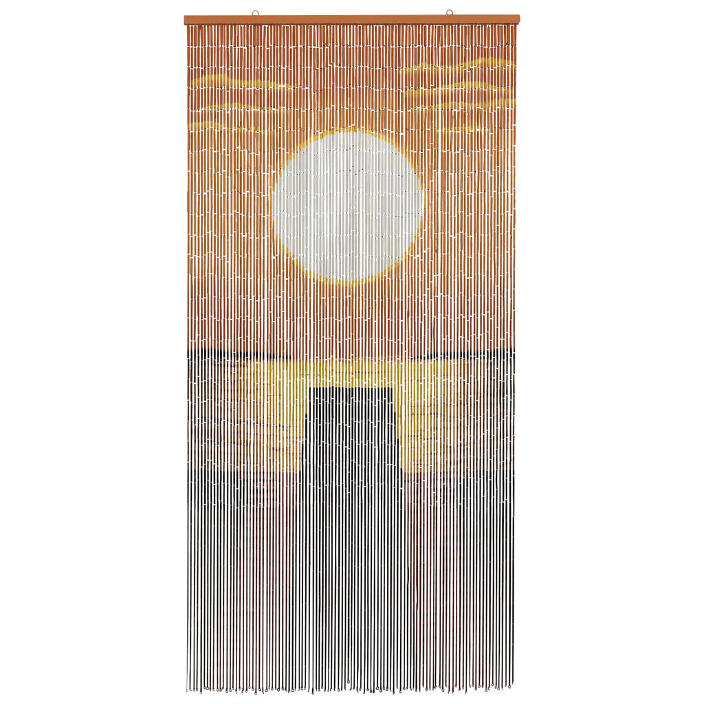 Insektentürvorhang Mehrfarbig 200 x 100 cm Bambus