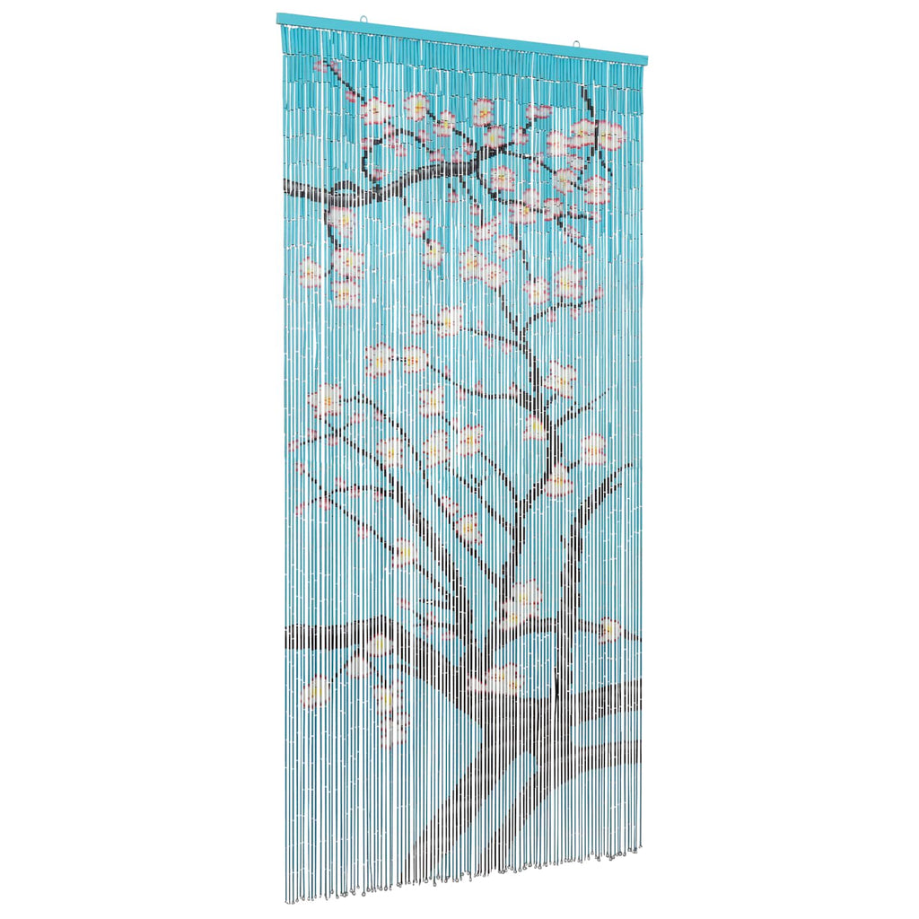 Insektentürvorhang Mehrfarbig 200 x 100 cm Bambus