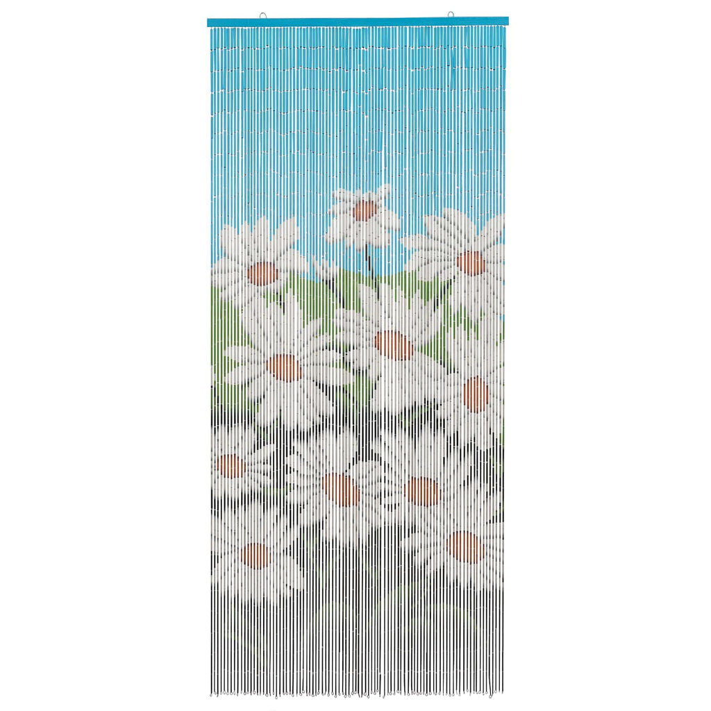 Insektentürvorhang Mehrfarbig 200 x 90 cm Bambus