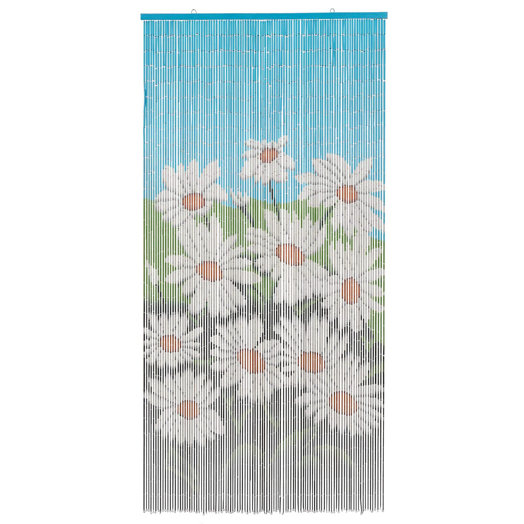 Insektentürvorhang Mehrfarbig 200 x 100 cm Bambus