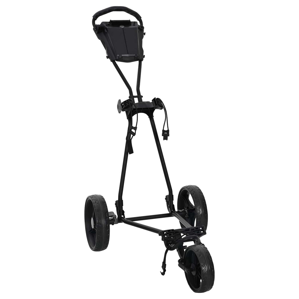 Golf-Dolly Schwarz 95 x 60 x 130 cm Eisen