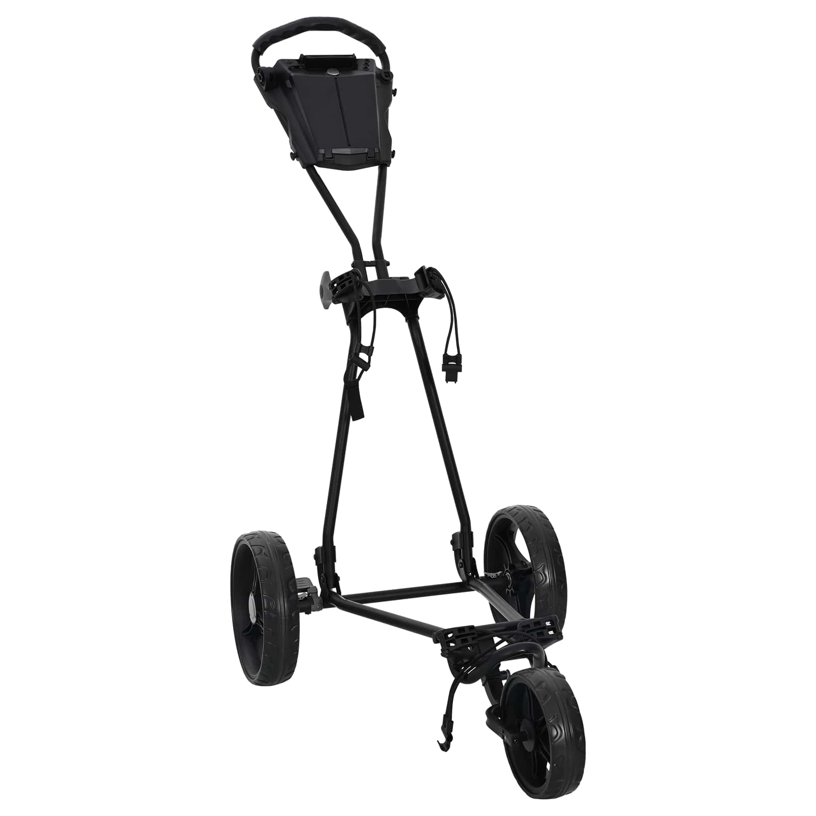 Golf-Dolly Schwarz 95 x 60 x 130 cm Eisen