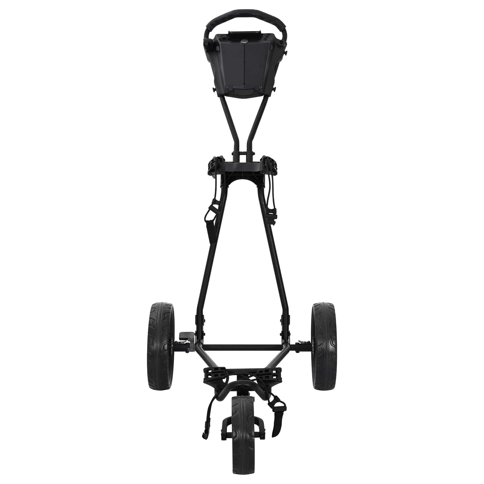 Golf-Dolly Schwarz 95 x 60 x 130 cm Eisen