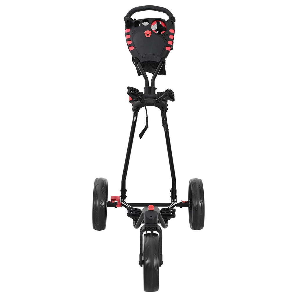 Golf-Dolly Schwarz 110 x 60 x 132 cm Eisen