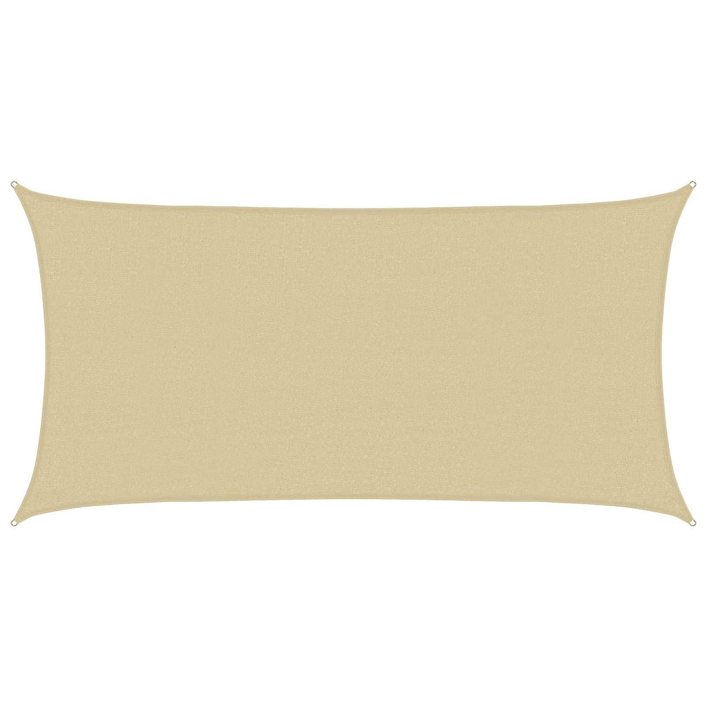 Sonnensegel Beige 2,5 x 6 m HDPE
