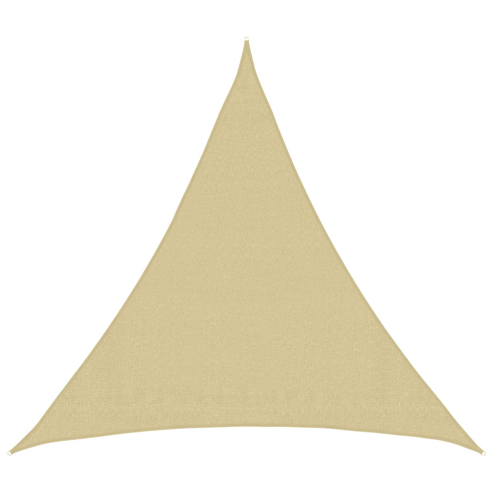 Sonnensegel Beige 2 x 2 x 2 m HDPE