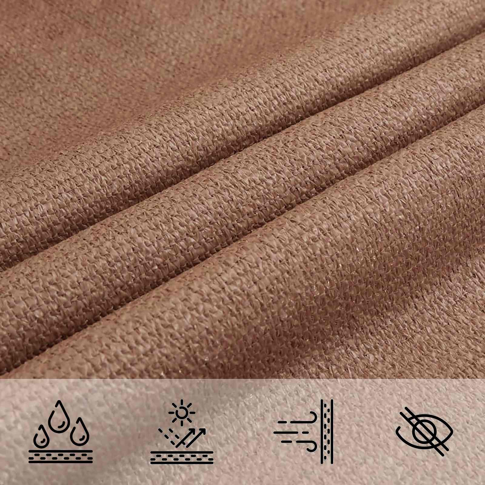 Sonnensegel Taupe 2,5 x 6 m HDPE