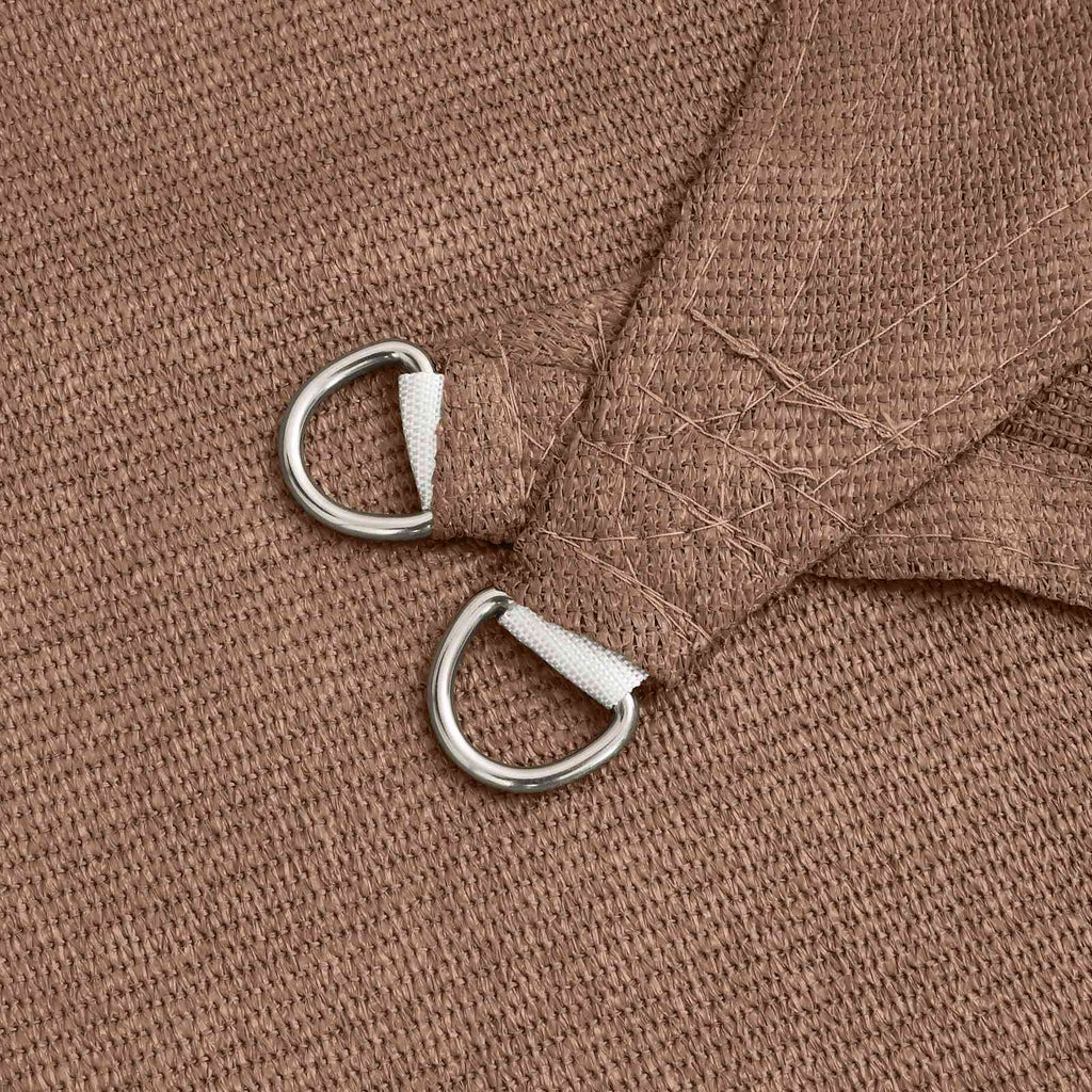 Sonnensegel Taupe 2 x 2 x 2 m HDPE