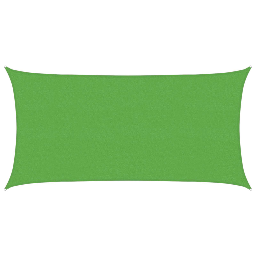 Sonnensegel Hellgrün 2 x 6 m HDPE