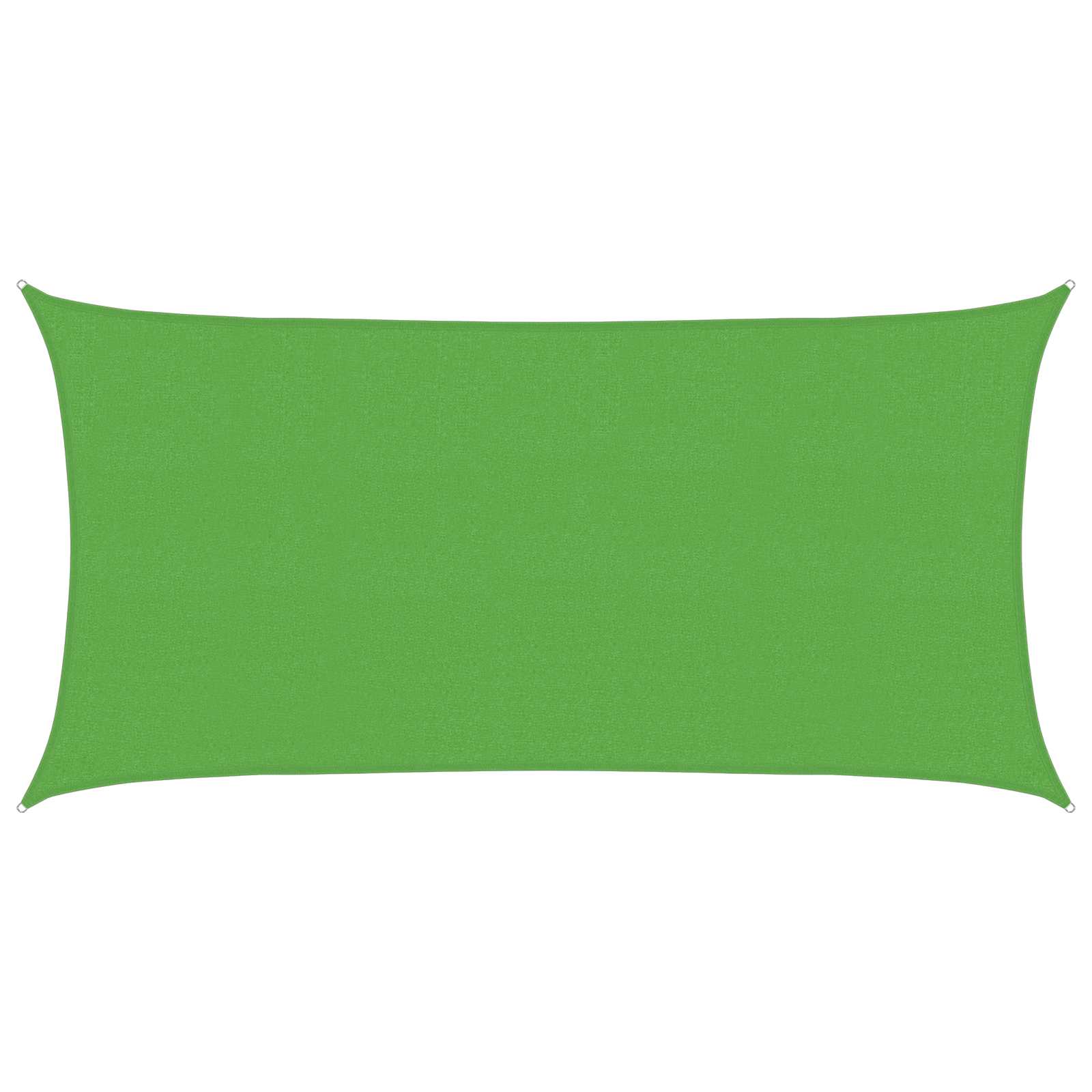 Sonnensegel Hellgrün 2,5 x 6 m HDPE