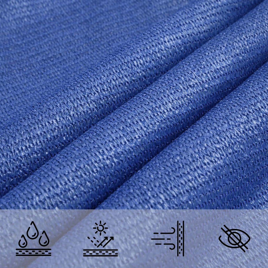 Sonnensegel Blau 2 x 6 m HDPE