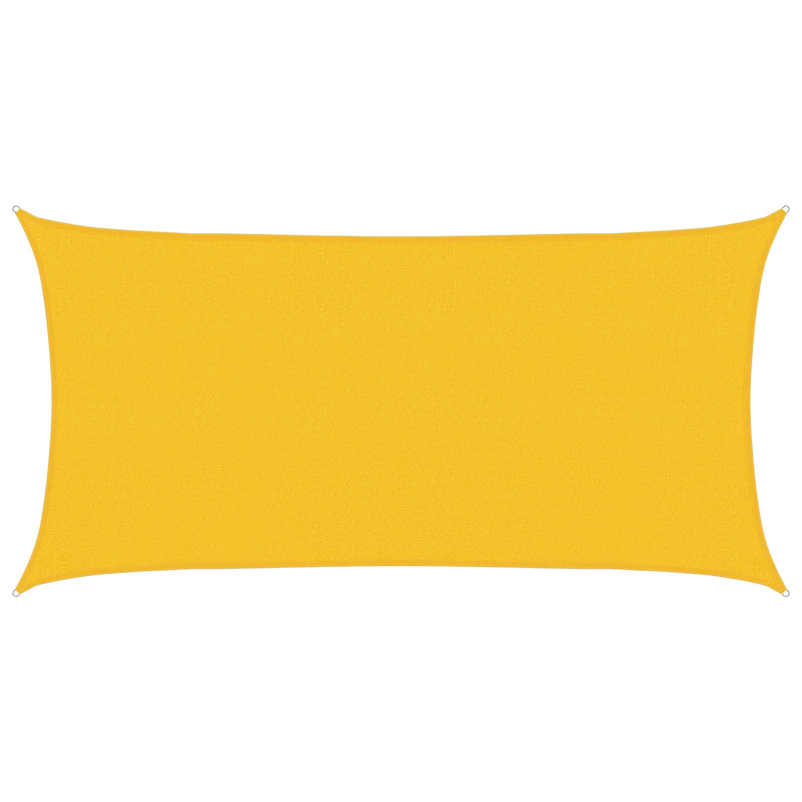 Sonnensegel Gelb 2,5 x 6 m HDPE