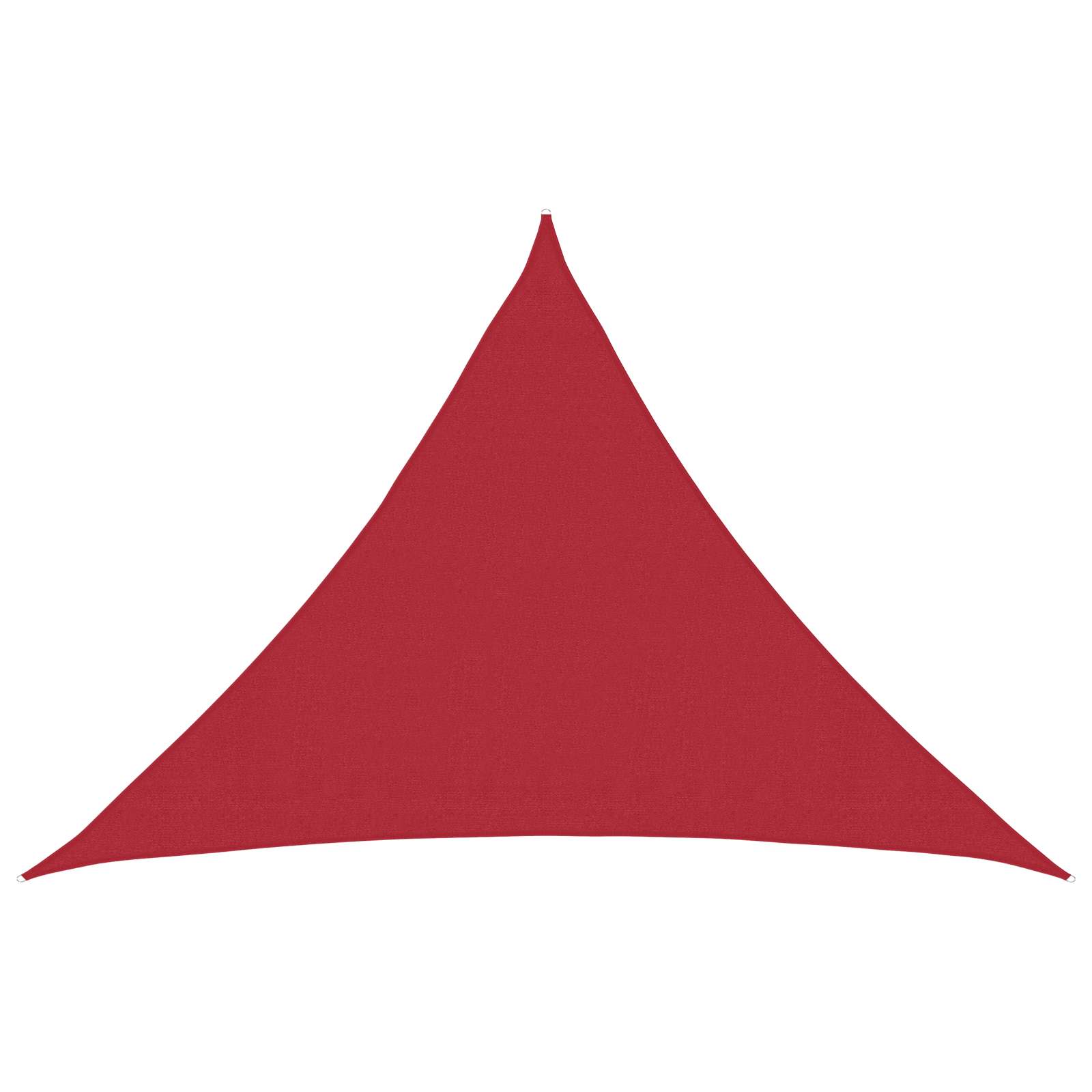 Sonnensegel Rot 7 x 5 x 5 m HDPE