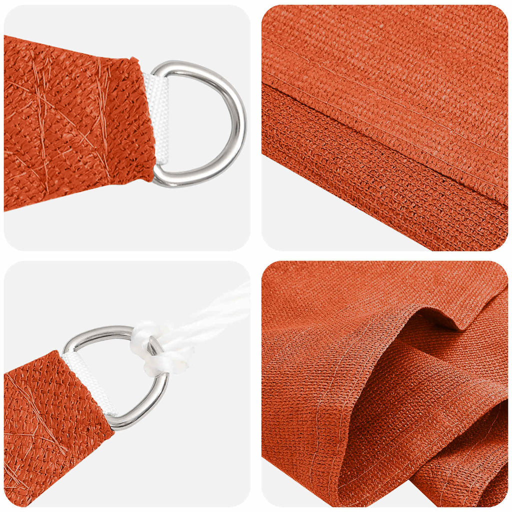 Sonnensegel Orange 2,5 x 6 m HDPE
