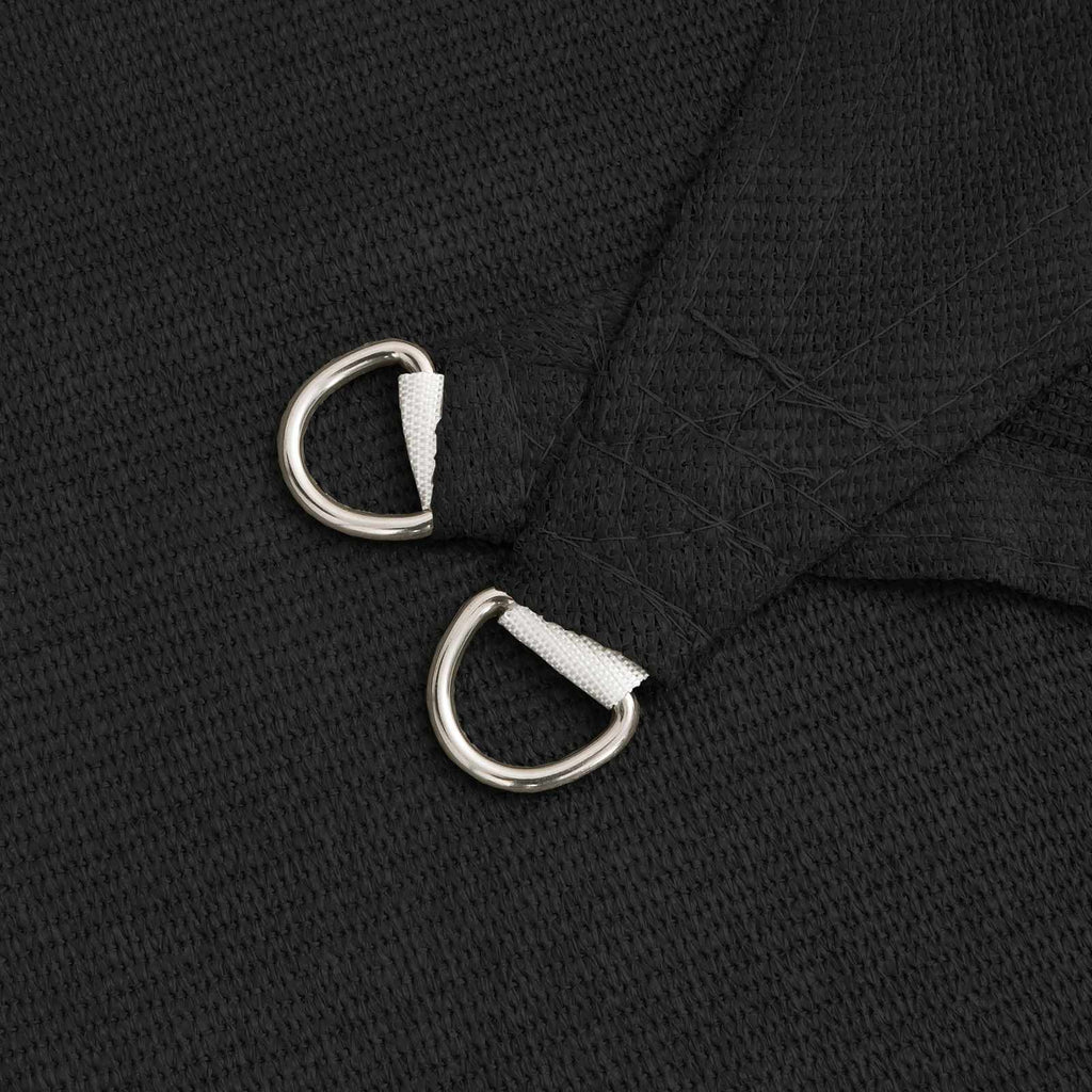 Sonnensegel Schwarz 2,5 x 6 m HDPE