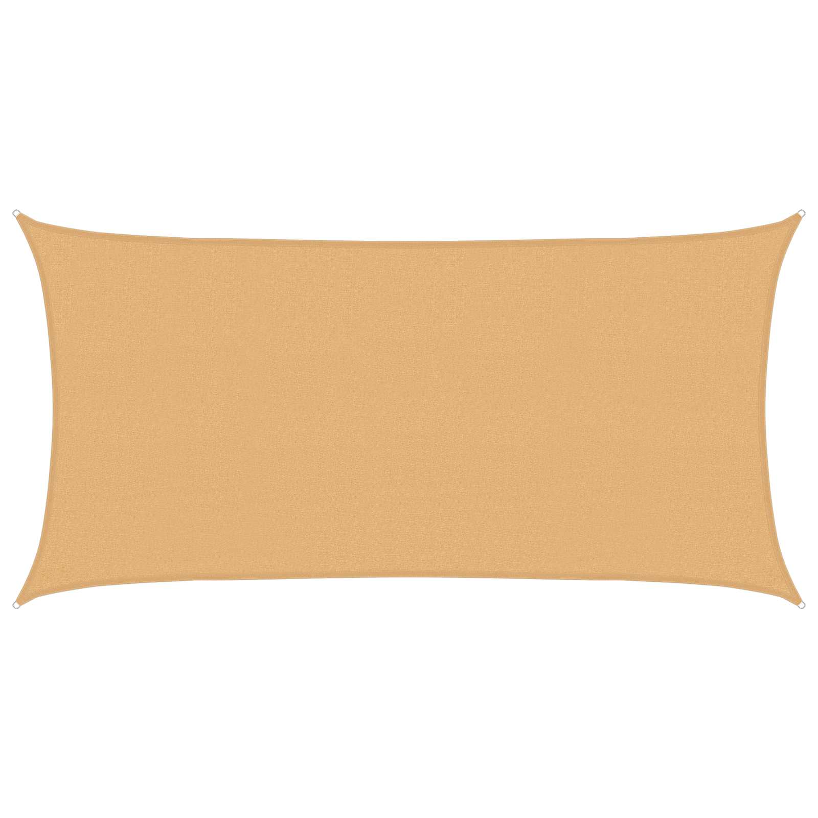 Sonnensegel Sand 2 x 6 m HDPE