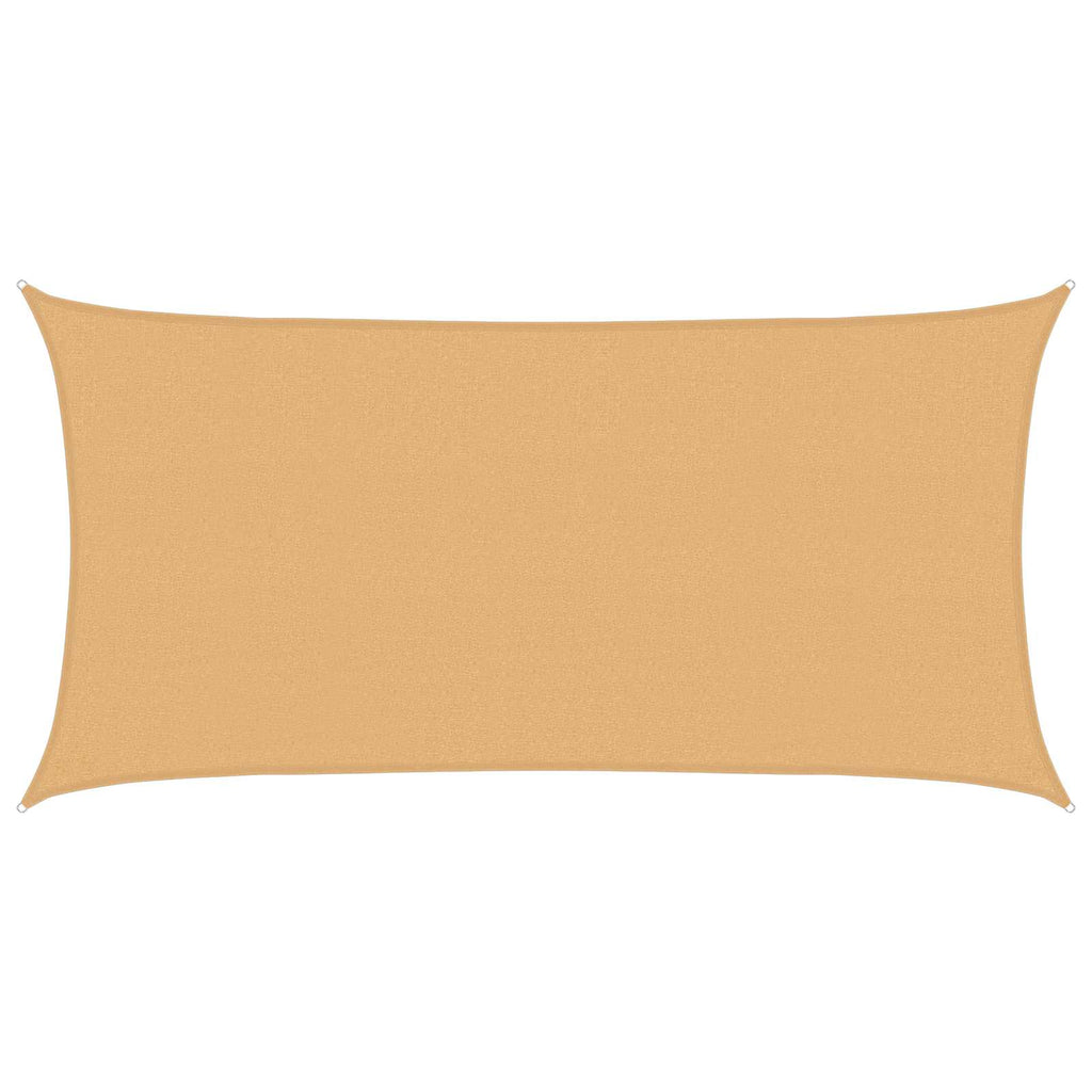 Sonnensegel Sand 2,5 x 6 m HDPE