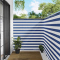 Balkon Sichtschutz 150 x 700 cm Stoff mit PU-Beschichtung