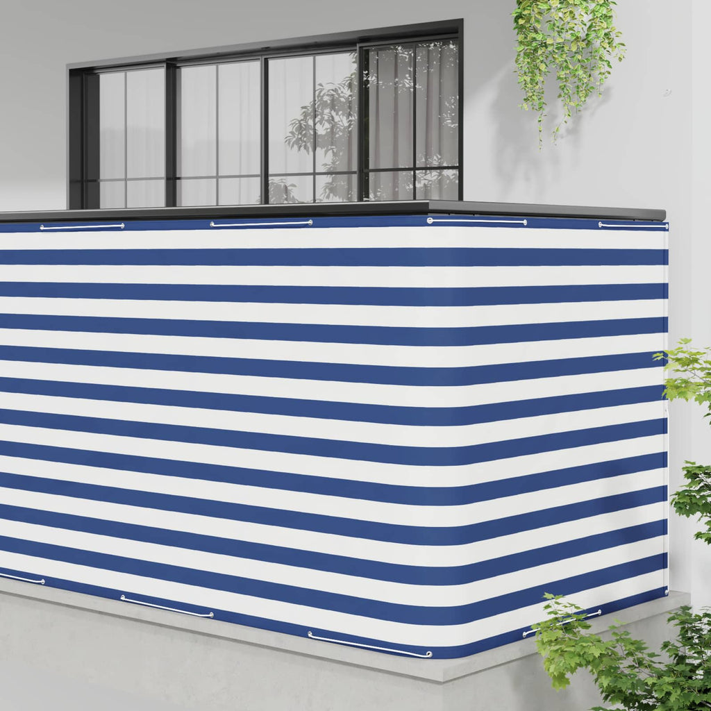Balkon Sichtschutz 150 x 700 cm Stoff mit PU-Beschichtung