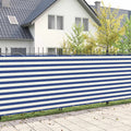 Balkon Sichtschutz 200 x 500 cm Stoff mit PU-Beschichtung