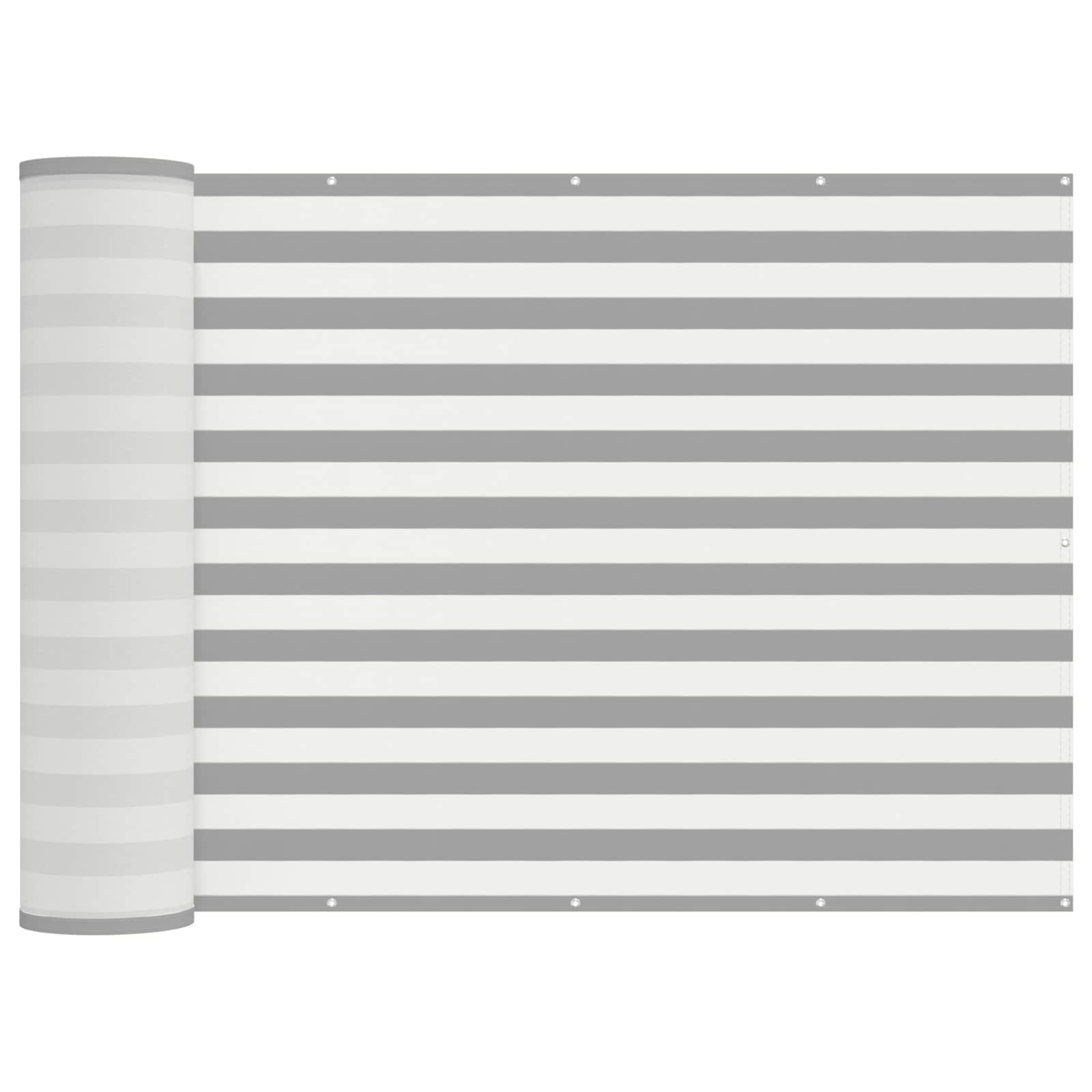 Balkon Sichtschutz 150 x 700 cm Stoff mit PU-Beschichtung