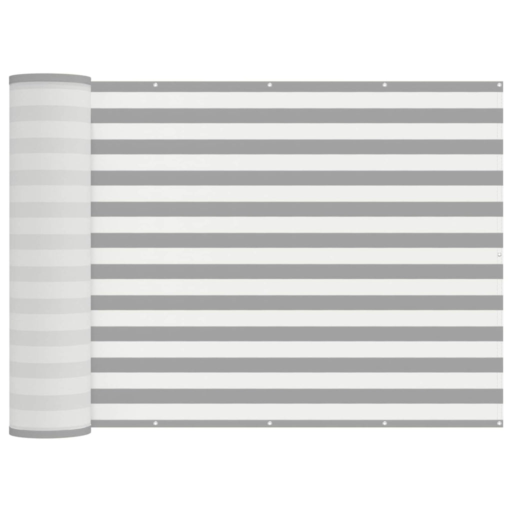 Balkon Sichtschutz 200 x 600 cm Stoff mit PU-Beschichtung