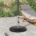 Parasolbasis für 40-50 mm Pole 26.75 kg Schwarz