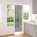 Insektenschutzvorhang Chenille Grau und Schwarz 56 x 200 cm